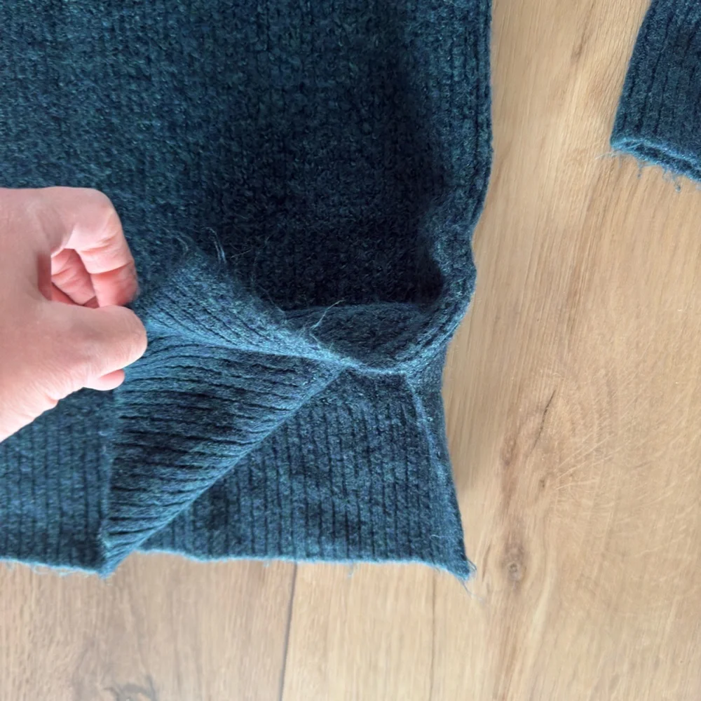 Old Navy Teal Cowl Neck Sweater